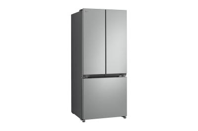 30" LG 18 Cu. Ft. Counter-Depth French 3-Door Refrigerator - LF18CO000S