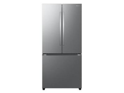 33" Samsung 25 Cu.Ft. RF50 Neo Bespoke AI 3-Door French Door Refrigerator - RF25C5A01SRAA