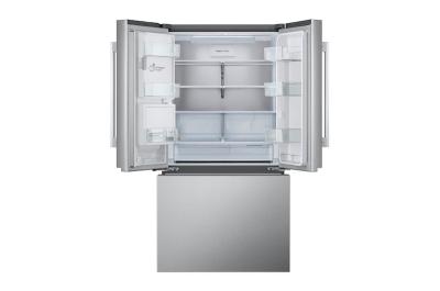 36" LG 31 Cu. Ft. Standard-Depth MAX French 3-Door Refrigerator with Ice and Water Dispenser Dual Ice Maker - LF31WSH63S