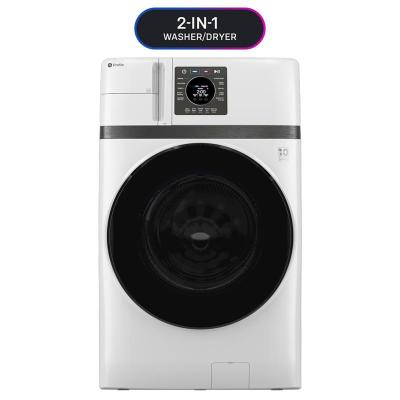 28" Profile 5.3 Cu. Ft. UltraFast Combo Ventless Heat Pump Technology Washer/Dryer in White - PFQ83HSSWWW