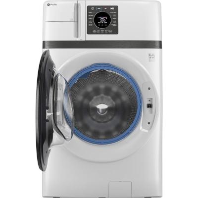 28" Profile 5.3 Cu. Ft. UltraFast Combo Ventless Heat Pump Technology Washer/Dryer in White - PFQ83HSSWWW