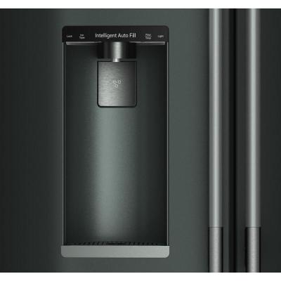 36" Kitchenaid Counter-Depth French Door Refrigerator with Intelligent Auto Fill - KRFC536SJP