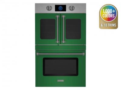 30" Blue Star Double Electric Wall Oven with 8.2 cu. ft. Total Capacity in Custom Color - BSDEWO30SDV3CCPLT