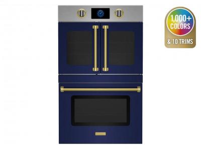30" Blue Star Double Electric Wall Oven with 8.2 cu. ft. Total Capacity - BSDEWO30SDV3CFPLT