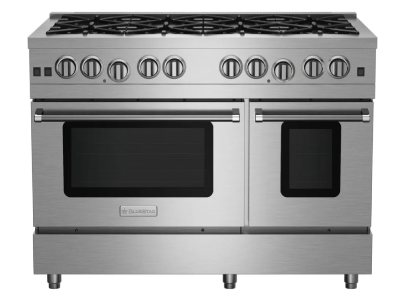 48" Blue Star Culinary Series (RCS) Sealed Burner Gas Range in Liquid Propane - RCS48SBV2LCFPLT