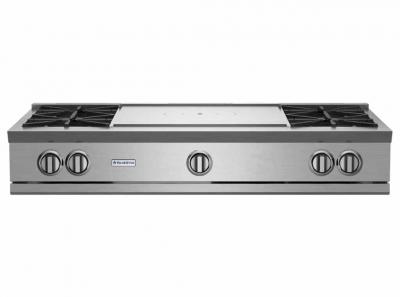 48" Blue Star RNB Rangetop with French Top in Liquid Propane - RGTNB484FTBV2LPLT