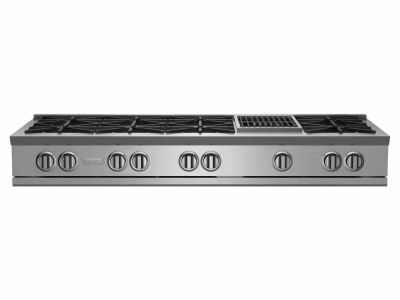 60" BlueStar RNB Liquide Propane Rangetop with 12" Charbroiler - RGTNB608CBV2L