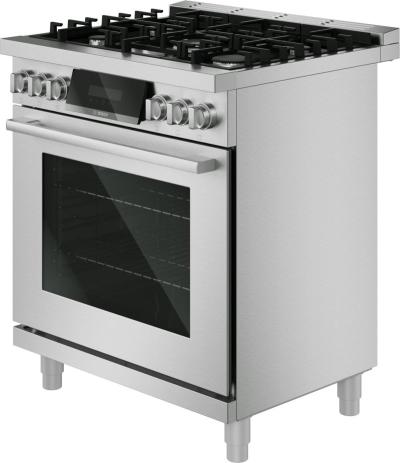 30" Bosch 800 Series Gas Freestanding Range in Stainless Steel - HGS8057UC