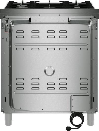 30" Bosch 800 Series Gas Freestanding Range in Stainless Steel - HGS8057UC