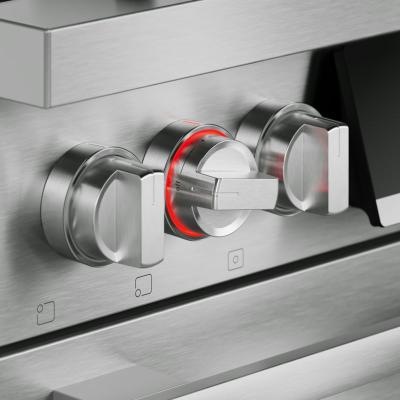 30" Bosch 800 Series Gas Freestanding Range in Stainless Steel - HGS8057UC