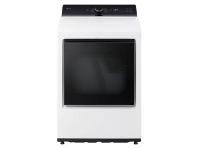 27" LG Top Load Washer and Electric Dryer - WT8405CW-DLE8400WE