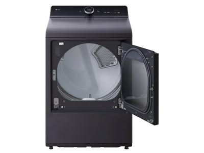 27" LG Top Load Washer and Large Capacity Dryer - WT8600CB-DLEX8600BE