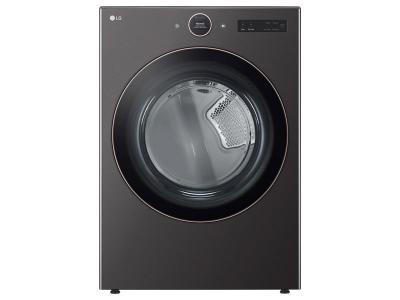 27" LG 5.8 Cu.Ft. Front Load Washer and 7.4 Cu. Ft. TurboSteam AI Dryer - WM6500HBA-DLEX6500B