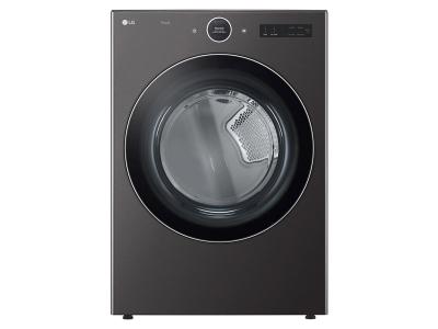 27" LG 5.0 Cu. Ft. Mega Capacity Smart Front Load Washer and 7.4 Cu. Ft. Ultra Large Capacity Smart TurboSteam Front Load Dryer - WM6700HBA-DLEX6700B