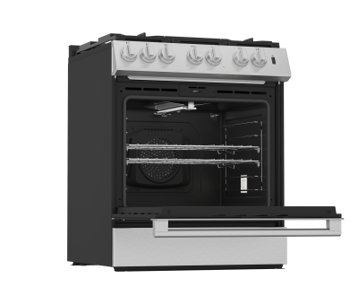 30" Blomberg 5.2 Cu. Ft. Full Depth Slide-In Gas Range - BGR30524SS