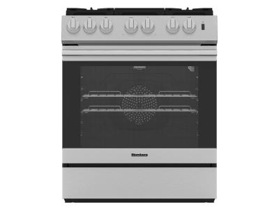 30" Blomberg 5.2 Cu. Ft. Full Depth Slide-In Gas Range - BGR30524SS