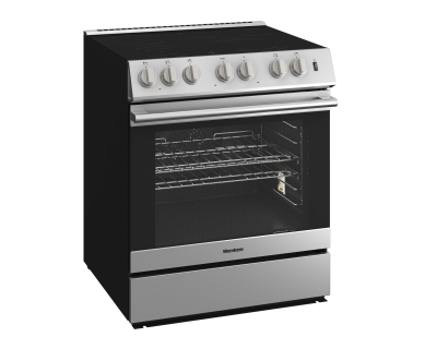 30" Blomberg 5.2 Cu. Ft. Full Depth Slide-In Electric Range - BERC30524SS