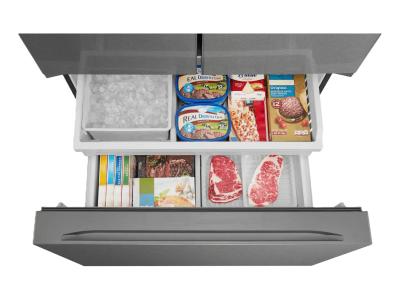 36" Aviva 26.5 Cu Ft. Counter Depth French Door Refrigerator - ARBM265FDSE