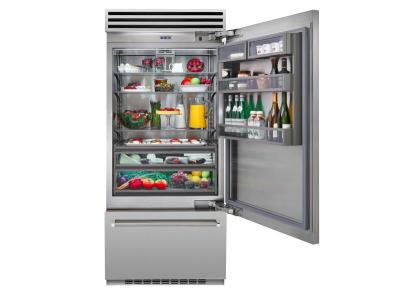 36" Blue Star 22.4 Cu. Ft. Right Hinge PRO Built-In Refrigerator/Freezer - BBB36R3