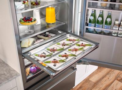 36" Blue Star 22.4 Cu. Ft. Right Hinge PRO Built-In Refrigerator/Freezer - BBB36R3
