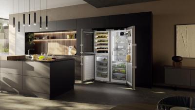 Liebherr Freestanding Side-by-Side Combination with Wine Tempering Compartment - SW5291-SRB5290