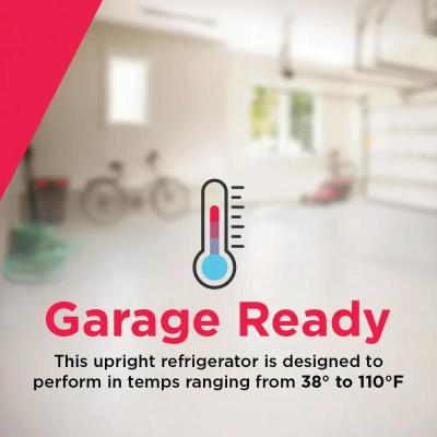 33" Frigidaire 20 Cu. Ft. Garage Ready Single-Door Refrigerator - FRAE2022AF