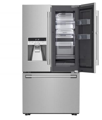 36" Signature Kitchen Suite 23.5 Cu. Ft. Counter-Depth French Door Refrigerator - SKSFD3613S
