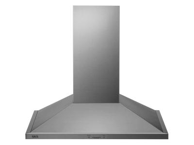 30" Signature Kitchen Suite Chimney Wall Hood in Stainless Steel - SKSCH3001S