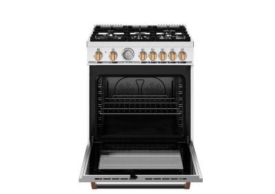 30" Bertazzoni Freestanding  Dual Fuel 5 Burners Range - MAS305DFMNG