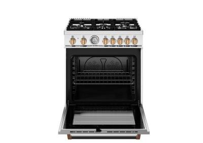 30" Bertazzoni Freestanding  Dual Fuel 5 Burners Range - MAS305DFMBG