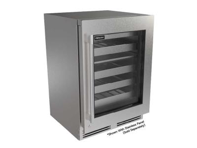 24" Perlick G5 Luxe Dual Zone Wine Reserve Glass Door - G5WD24GL