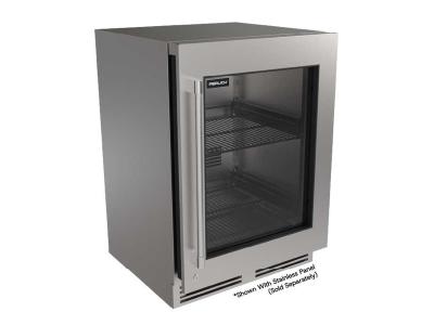 24" Perlick G5 Refrigerator Glass Door - G5RE24GC