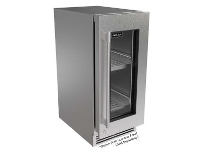 Perlick G5 Luxe 15" Refrigerator Glass Door - G5RE15GL