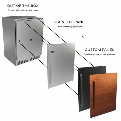15" Perlick G5 Luxe Beverage Center Solid Door - G5BC15SL