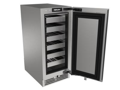 15" Perlick G5 Luxe Wine Reserve Solid Door - G5WR15SL