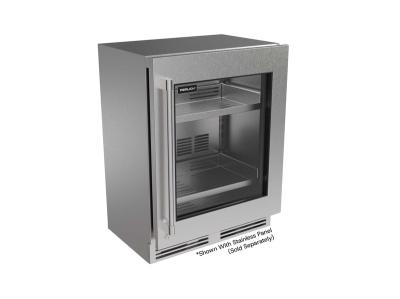 24"  Perlick G5 Shallow ADA Refrigerator Glass Door - G5RE24GD
