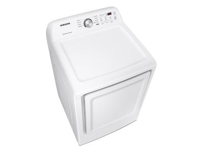 Samsung 7.2 Cu. Ft. Top Load Electric Dryer with Sensor Dry and Reversible Door - DVE45T3200W/A3