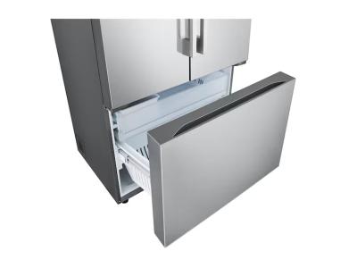 36" LG 32 Cu.Ft. Standard-Depth MAX French 3-Door Refrigerator with Internal Water Dispenser Ice Maker - LF32BSH42S