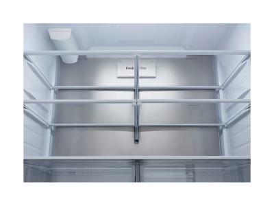 36" LG 32 Cu.Ft. Standard-Depth MAX French 3-Door Refrigerator with Internal Water Dispenser Ice Maker - LF32BSH42S