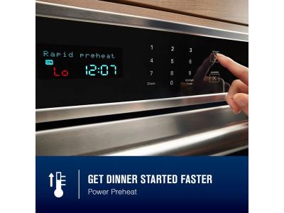 30" Maytag 10.0 Cu. Ft. Double Wall Oven with EvenAir True Convection System - MOED4030TZ