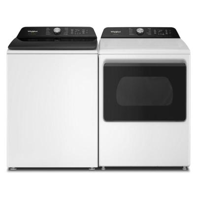 27" Whirlpool 7.5 Cu. Ft. Smart Electric Dryer with Steam Iron and AI Dry - YWED8509TW