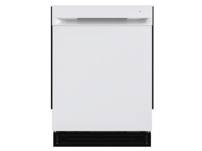 24" GE 54 dB Universal Tall Tub Hybrid Interior Dishwasher in White - UDT610HSZWW