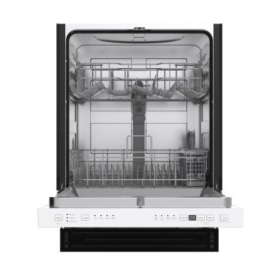 24" GE 54 dB Universal Tall Tub Hybrid Interior Dishwasher in White - UDT610HSZWW