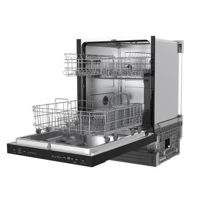24" GE 54 dB Universal Tall Tub Hybrid Interior Dishwasher in Black - UDT610HSZBB