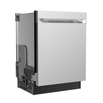 24" GE 54 dB Universal Tall Tub Hybrid Interior Dishwasher in Stainless Steel - UDT610HSZSS
