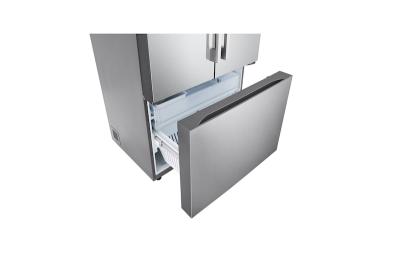 36" LG 27 Cu. Ft. Counter-Depth MAX French 3-Door Refrigerator - LF27NCH10S