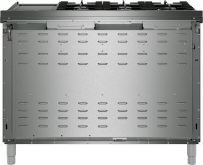 48" Bosch 800 Series Dual Fuel Freestanding Range in Stainless Steel - HDS8857UC