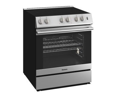 30" Blomberg 5.2 Cu. Ft. Full Depth Slide-In Induction Range - BIR30424CSS