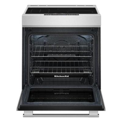 30" Kitchenaid 4-Element Induction Slide-In Convection Range - KSIS730TPS