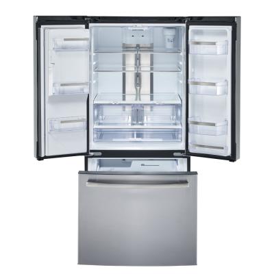 33" GE Profile 17.5 Cu. Ft. Full Size Refrigerator in Fingerprint Resistant Stainless Steel - PYE18HYRKFS